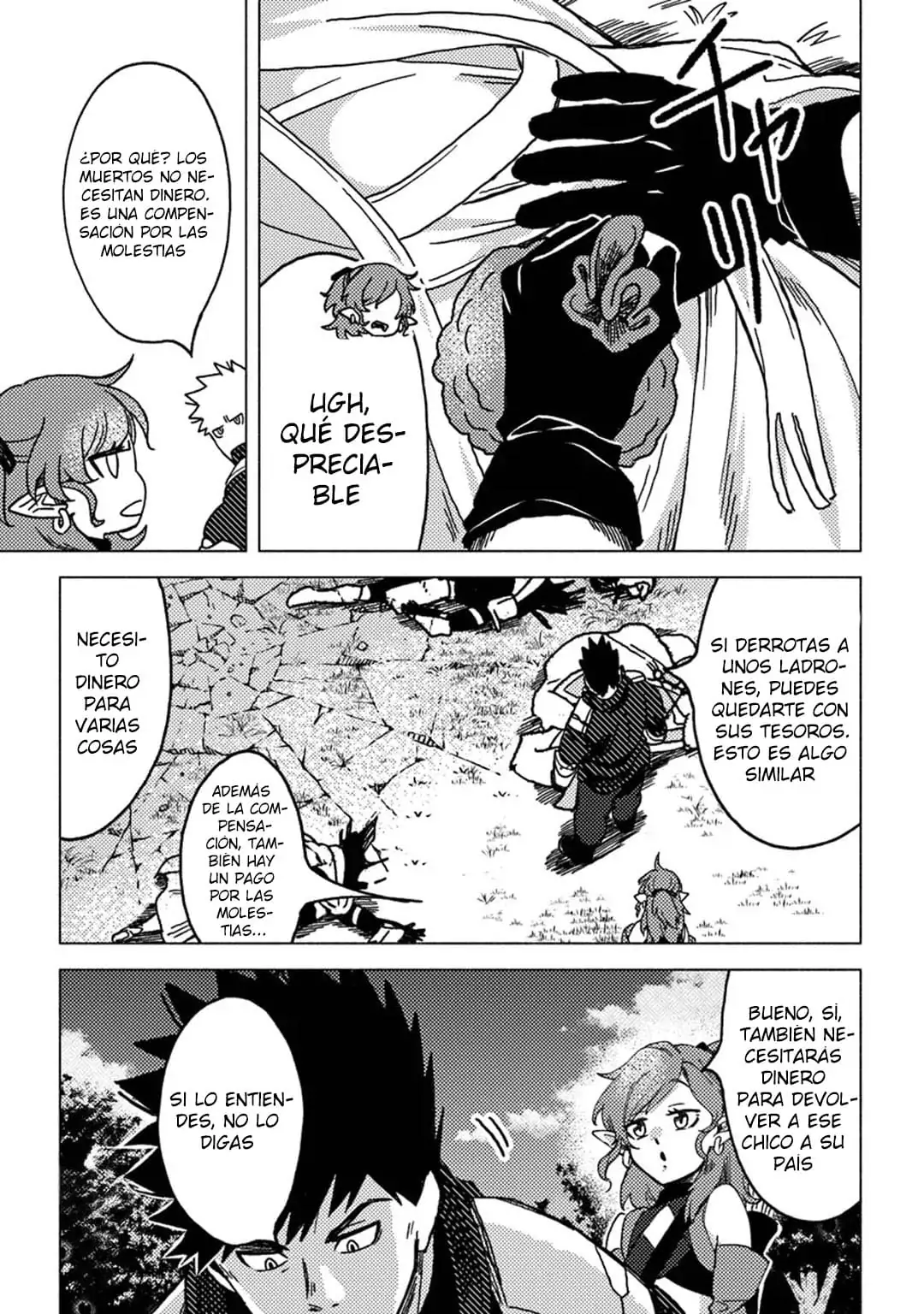 Read Akuninzura shita B-kyuu Boukensha (ES) Manga Online
