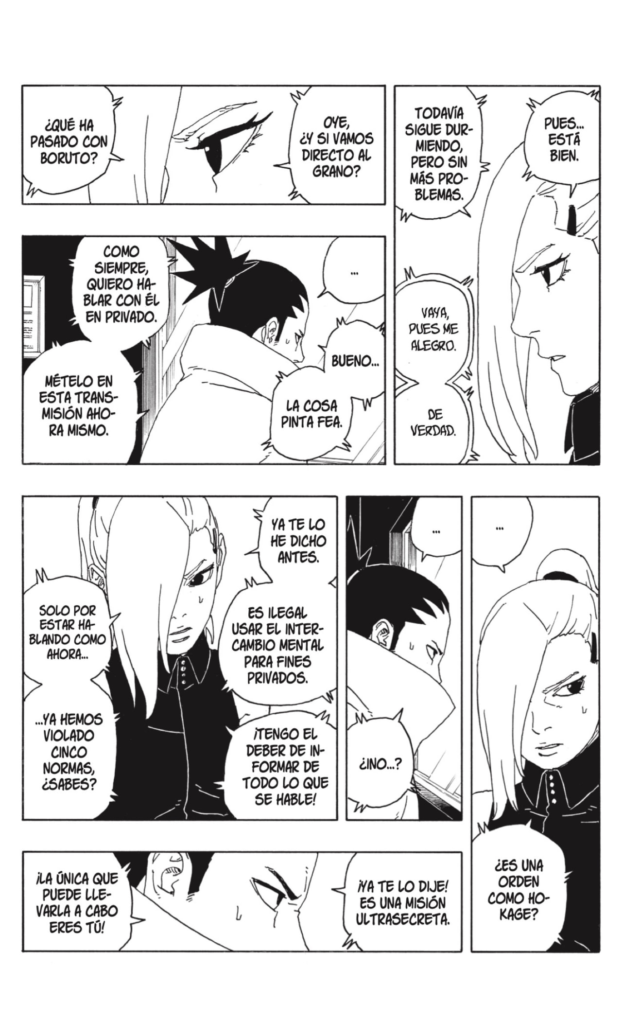 Read Boruto Two Blue Vortex ES Manga Online