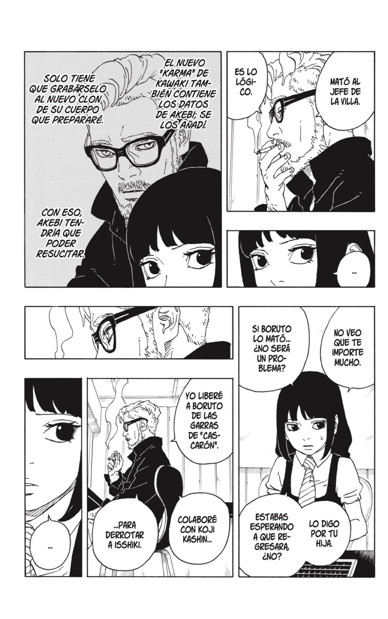 Read Boruto Two Blue Vortex ES Manga Online