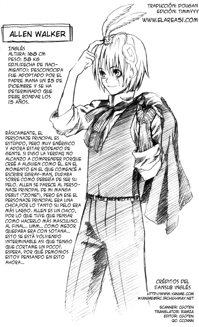 Read D.Gray-Man (ES) Manga Online