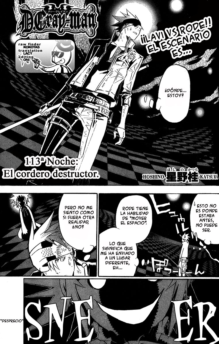 Read D.Gray-Man (ES) Manga Online