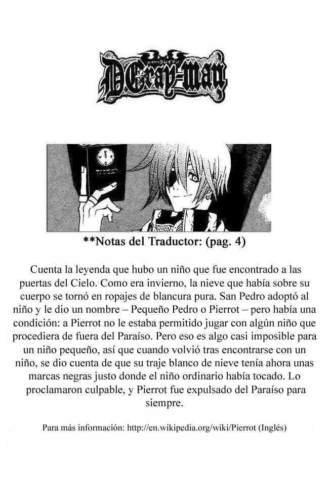 Read D.Gray-Man (ES) Manga Online