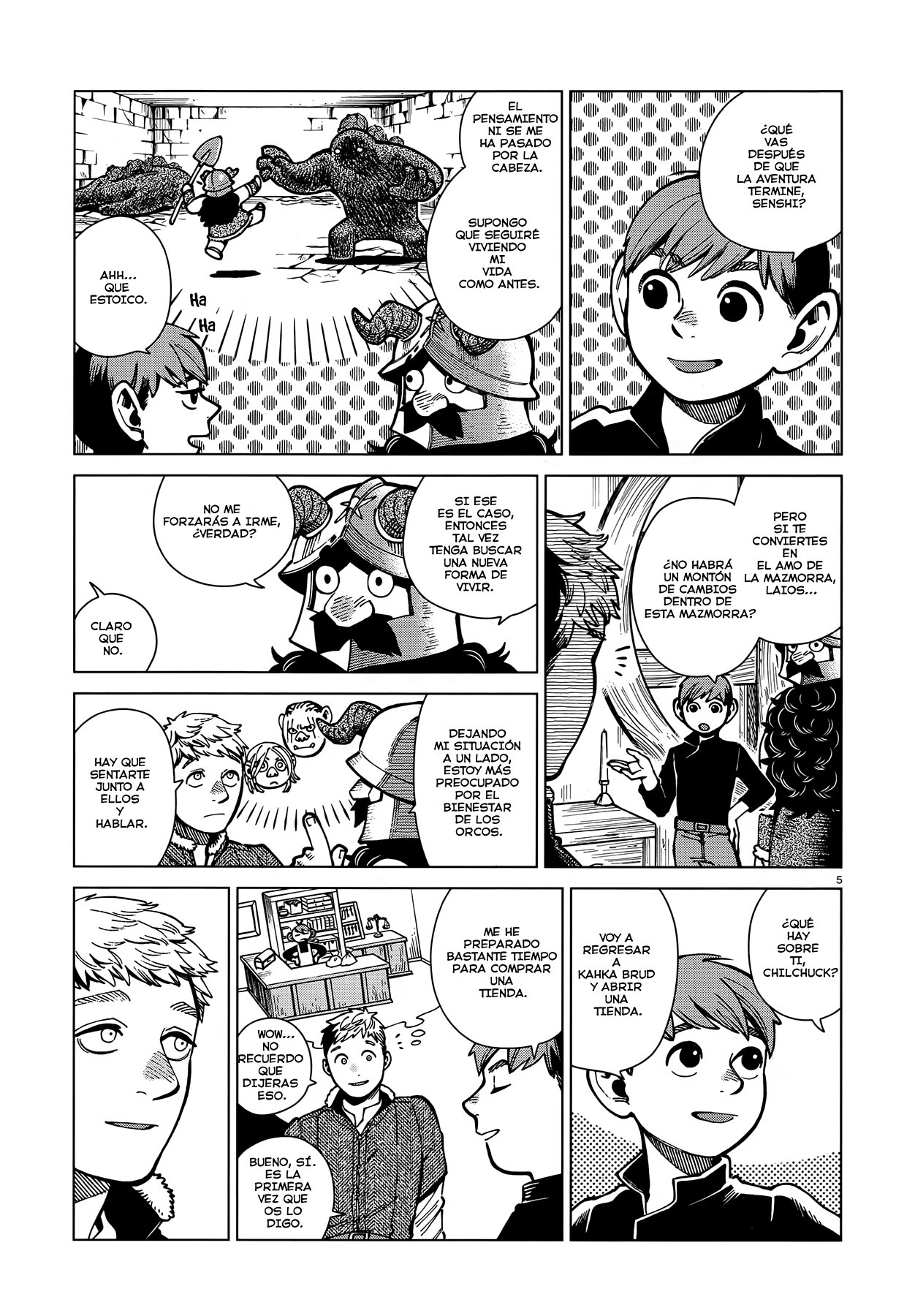 Read Dungeon Meshi (ES) Manga Online