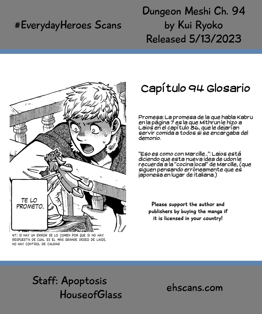 Read Dungeon Meshi (ES) Manga Online