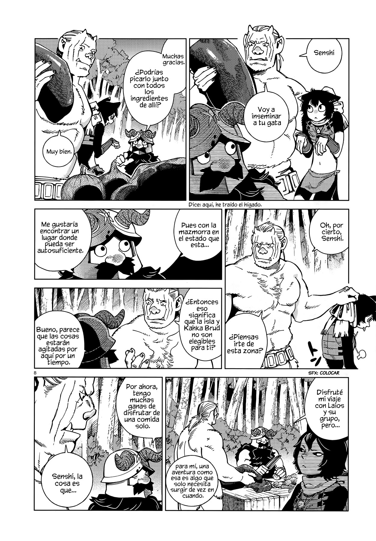 Read Dungeon Meshi (ES) Manga Online
