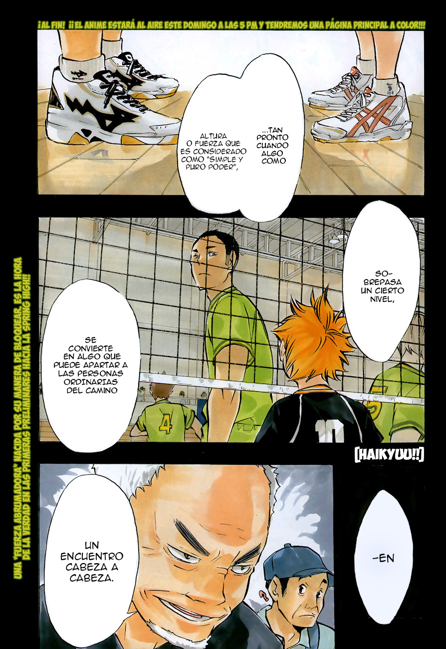 Read Haikyuu!! (ES) Manga Online