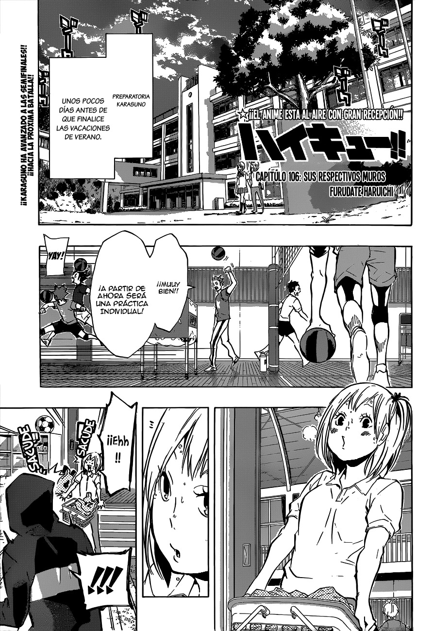 Read Haikyuu!! (ES) Manga Online