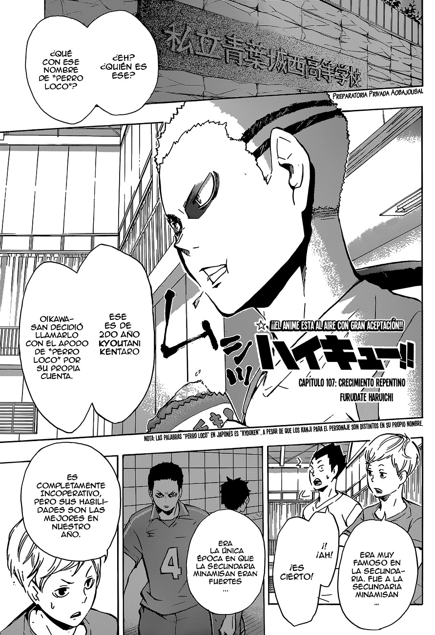 Read Haikyuu!! (ES) Manga Online