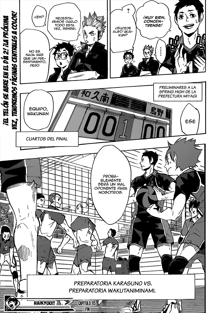 Read Haikyuu!! (ES) Manga Online