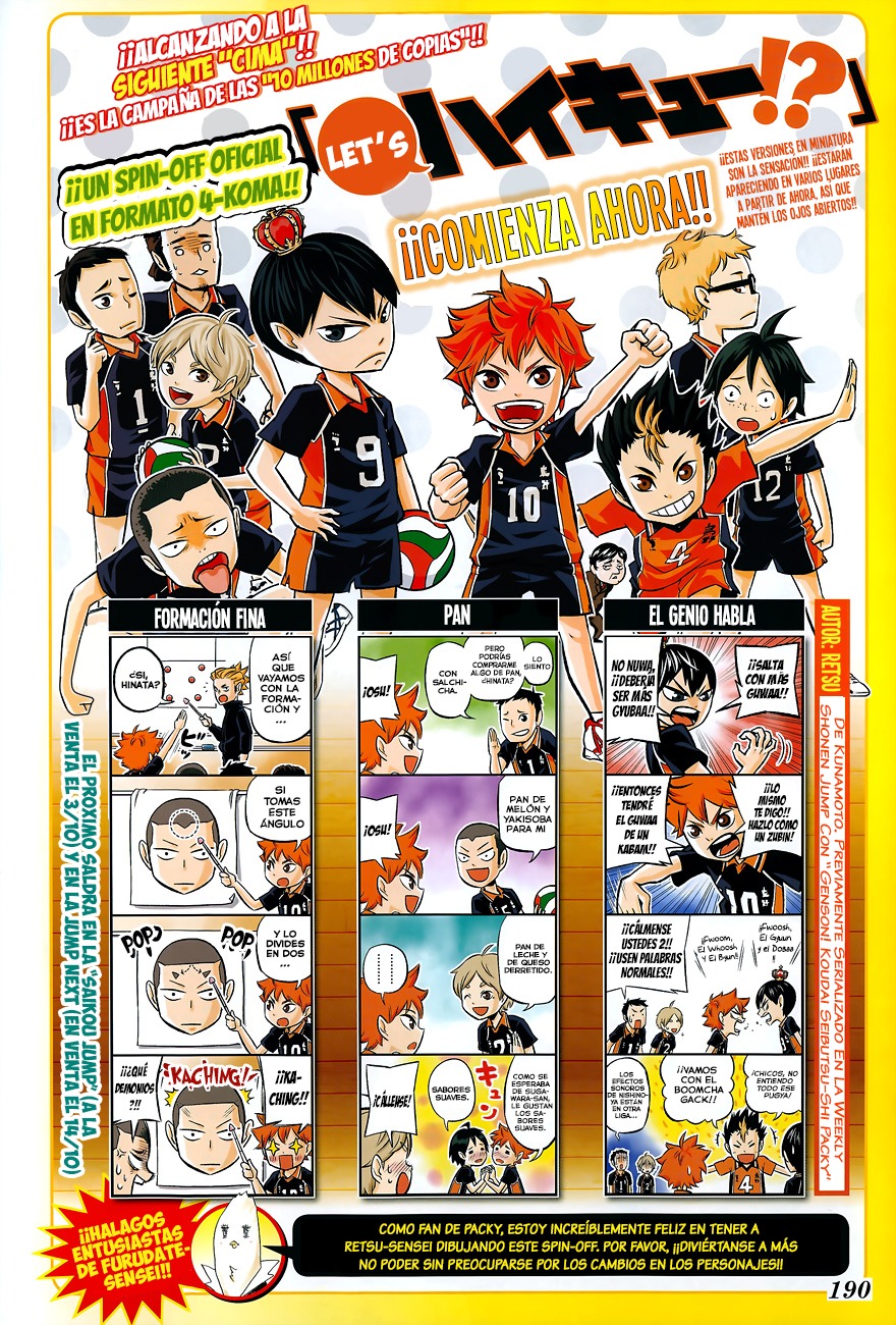 Read Haikyuu!! (ES) Manga Online