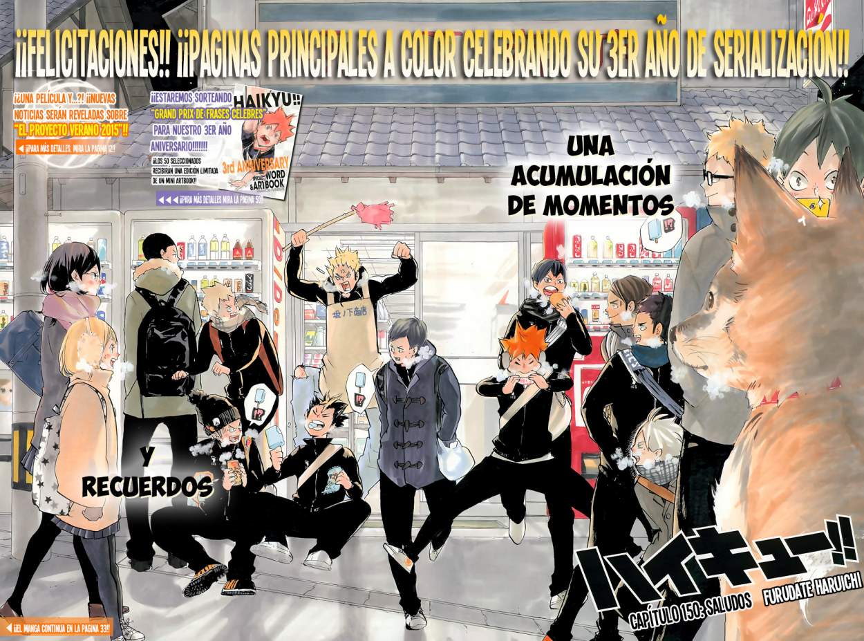 Read Haikyuu!! (ES) Manga Online