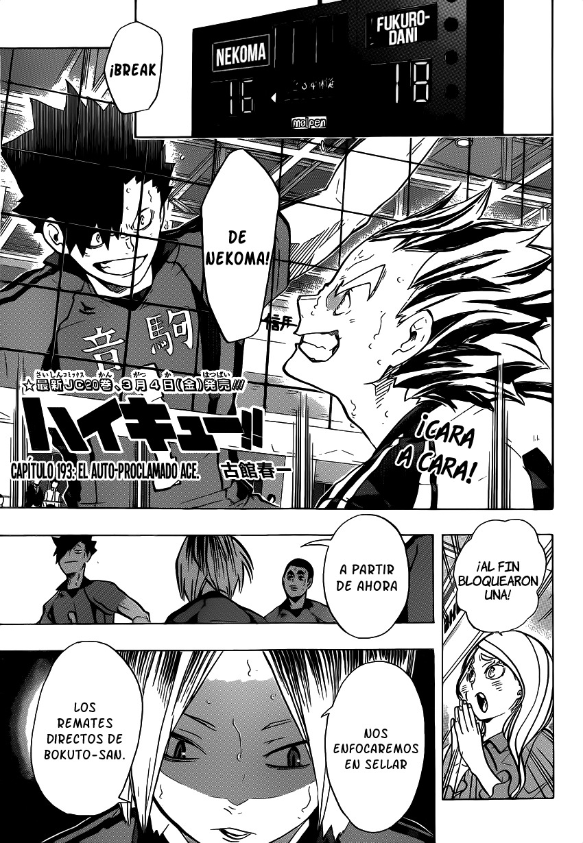 Read Haikyuu!! (ES) Manga Online