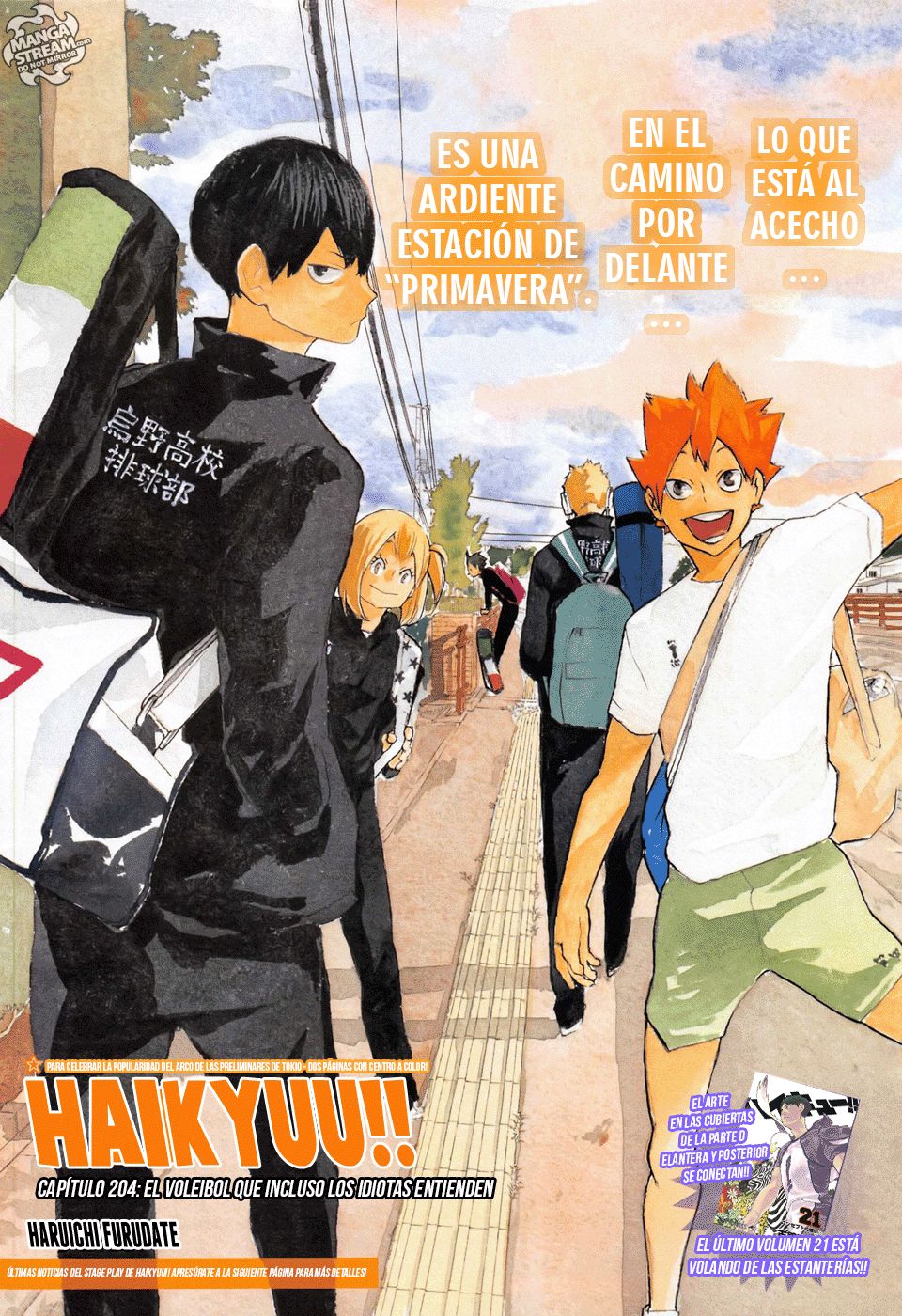 Read Haikyuu!! (ES) Manga Online