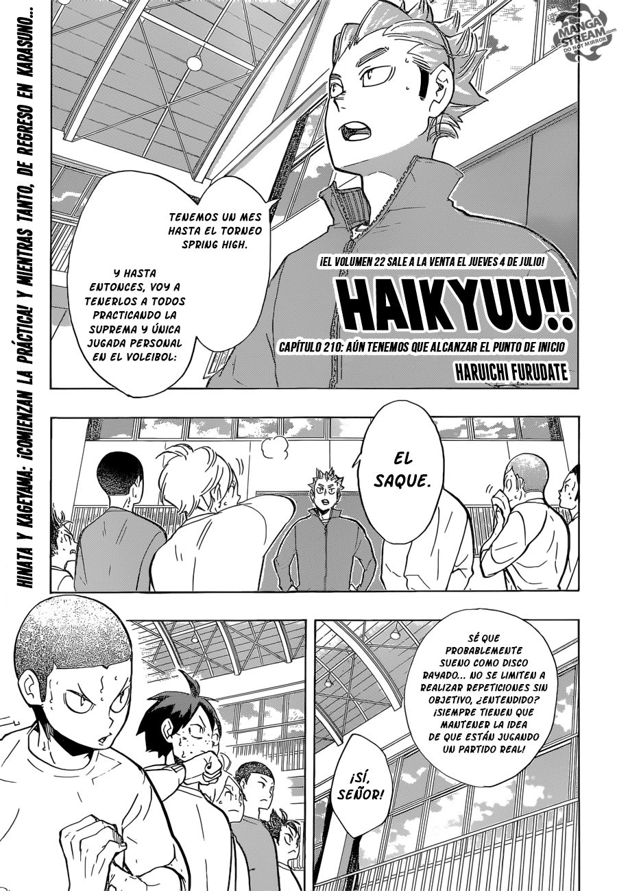 Read Haikyuu!! (ES) Manga Online