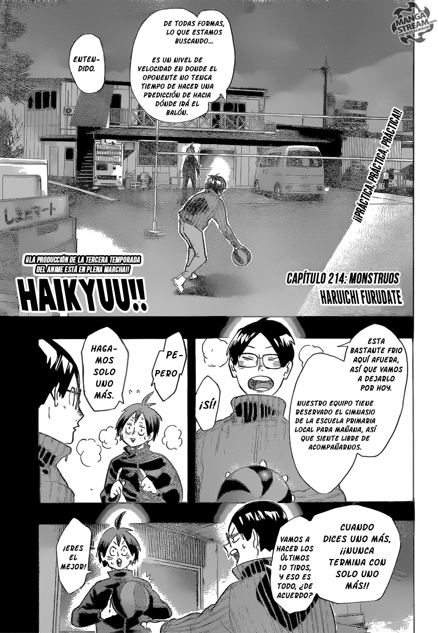 Read Haikyuu!! (ES) Manga Online