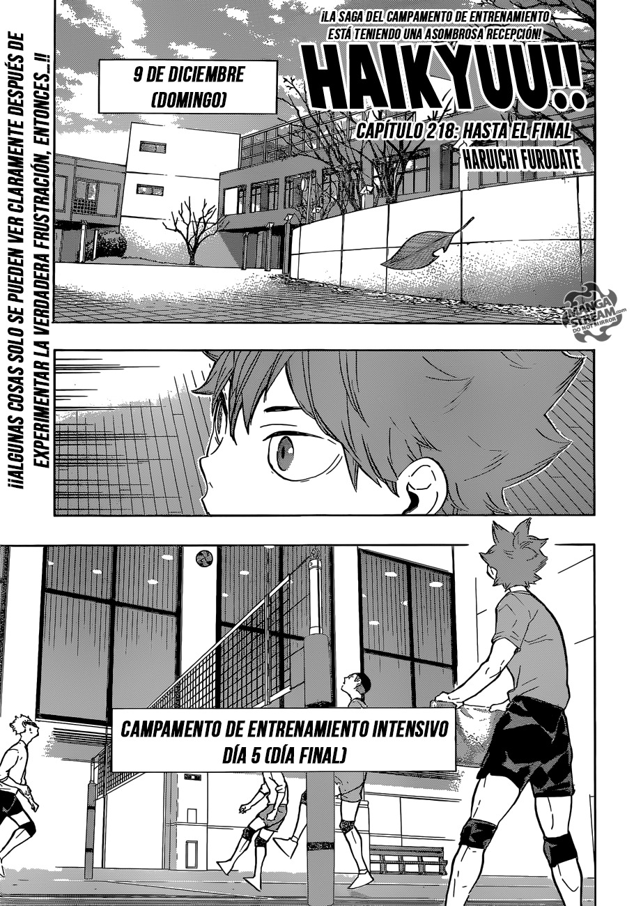 Read Haikyuu!! (ES) Manga Online