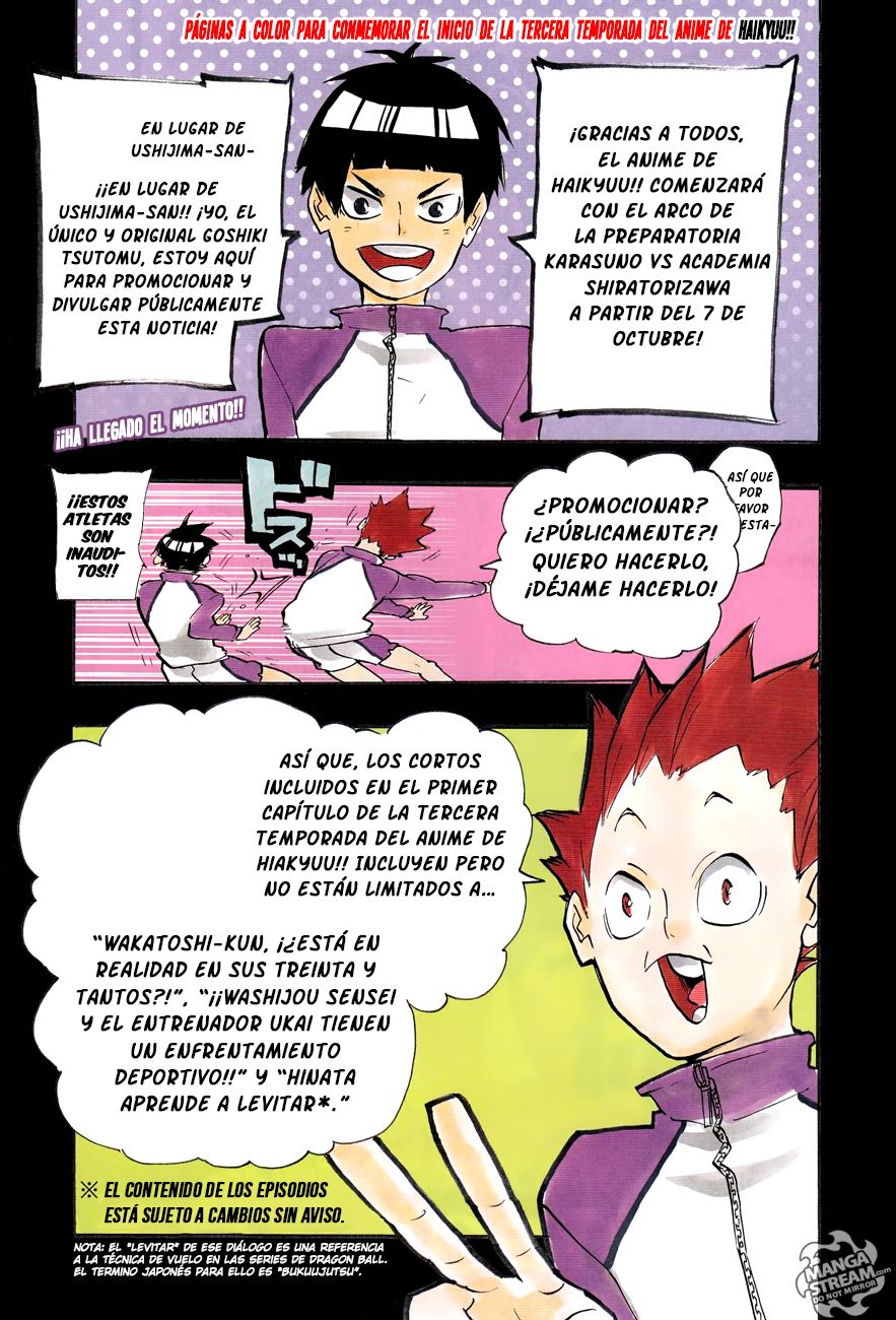 Read Haikyuu!! (ES) Manga Online