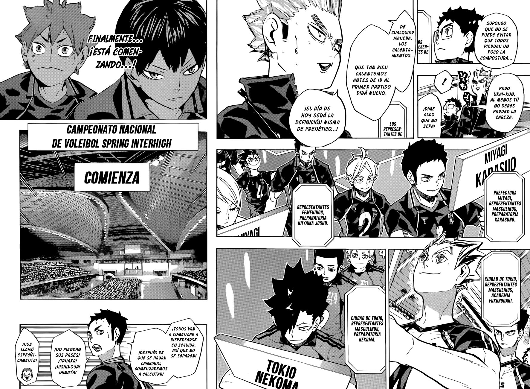 Read Haikyuu!! (ES) Manga Online