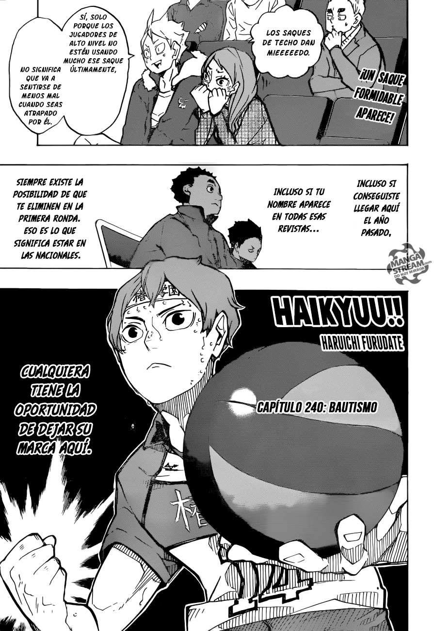 Read Haikyuu!! (ES) Manga Online