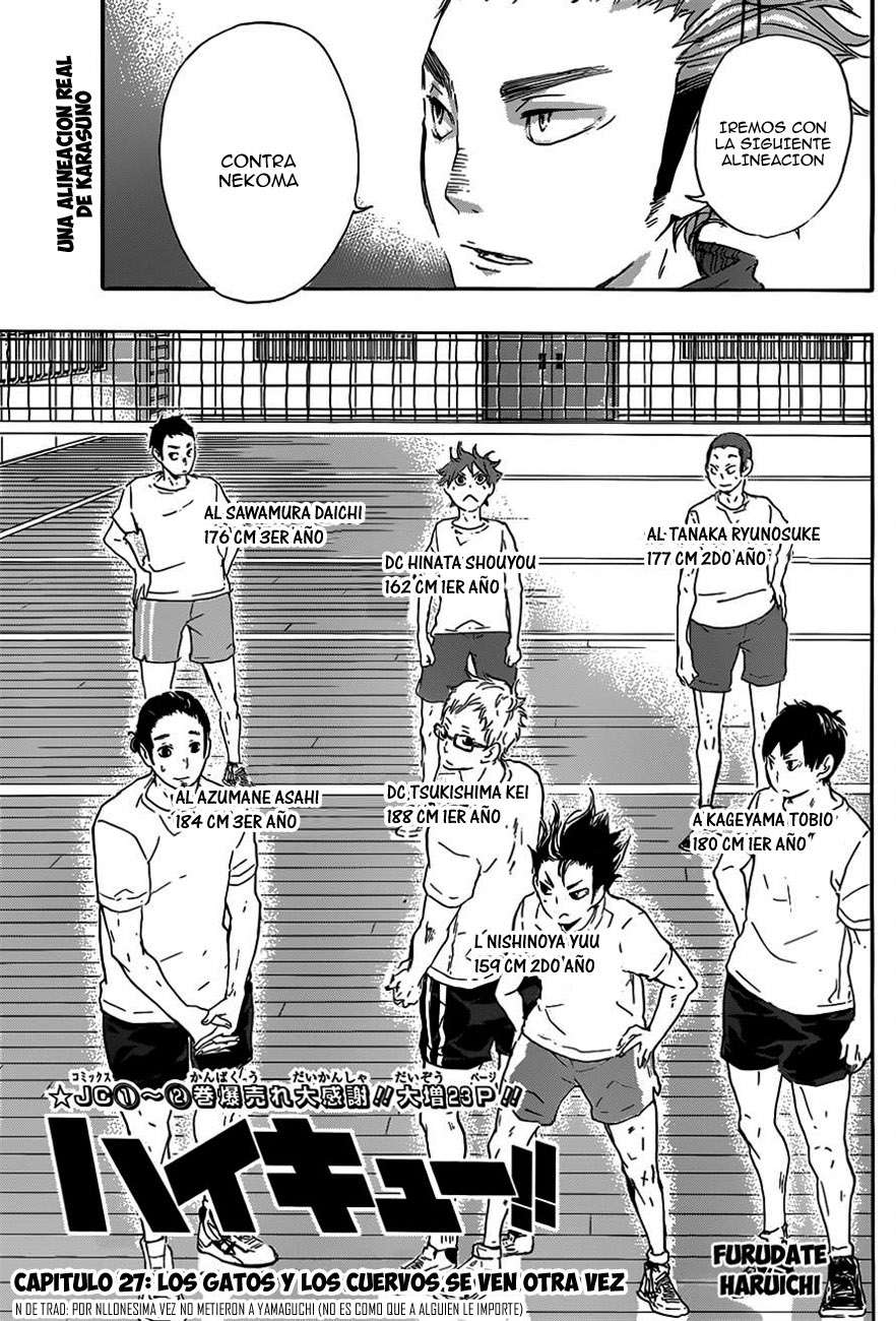Read Haikyuu!! (ES) Manga Online