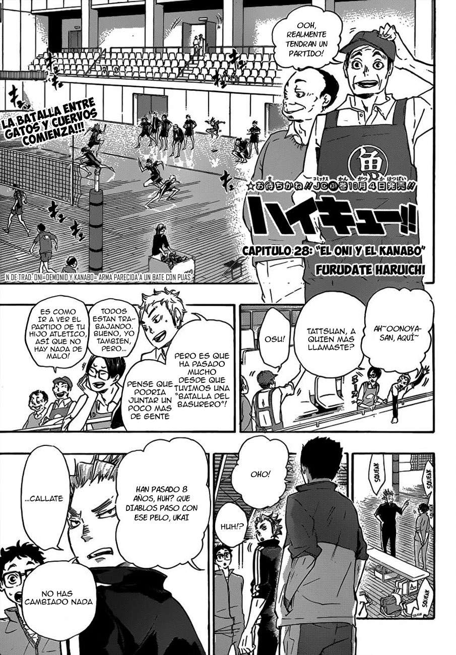 Read Haikyuu!! (ES) Manga Online