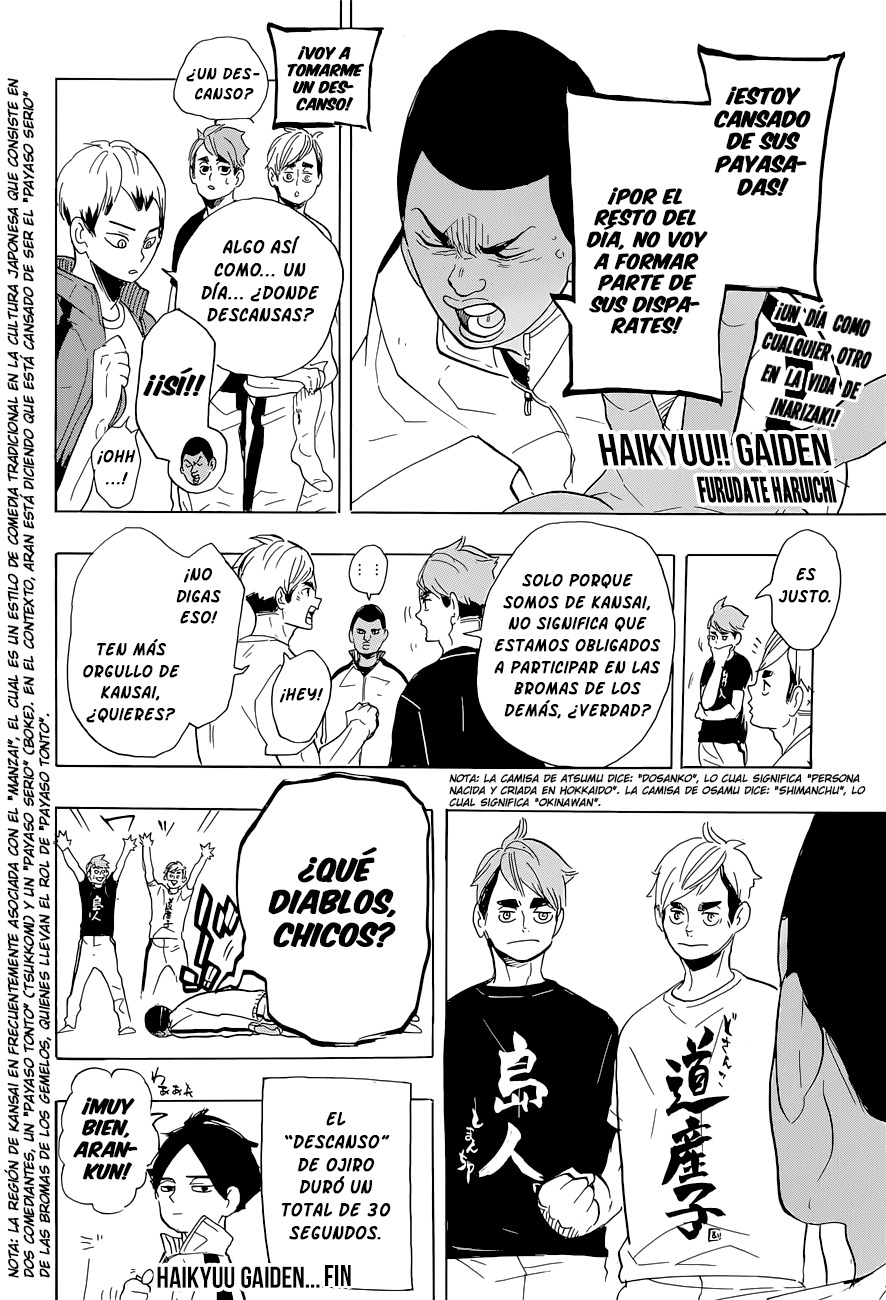 Read Haikyuu!! (ES) Manga Online