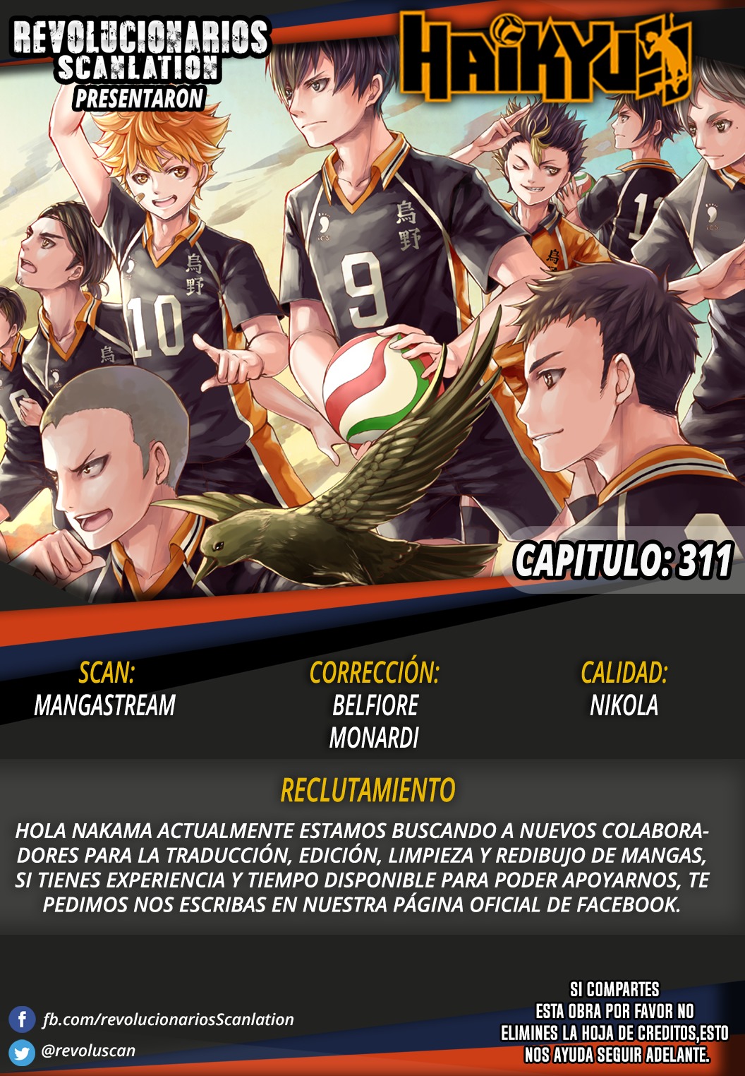 Read Haikyuu!! (ES) Manga Online