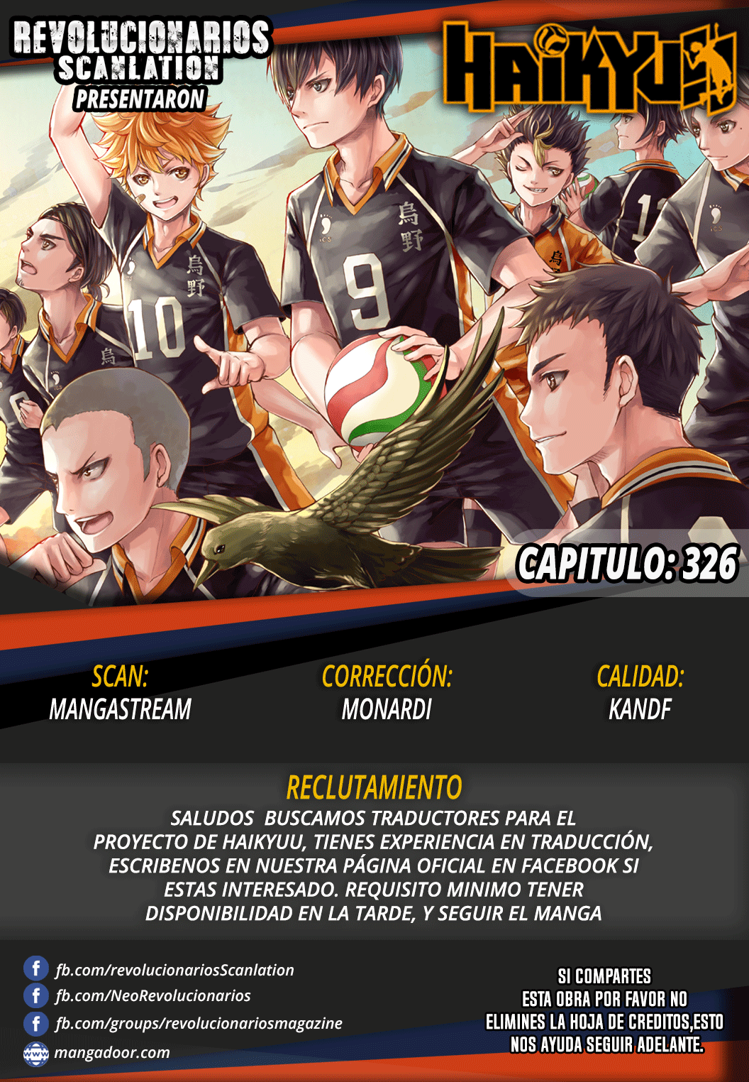 Read Haikyuu!! (ES) Manga Online