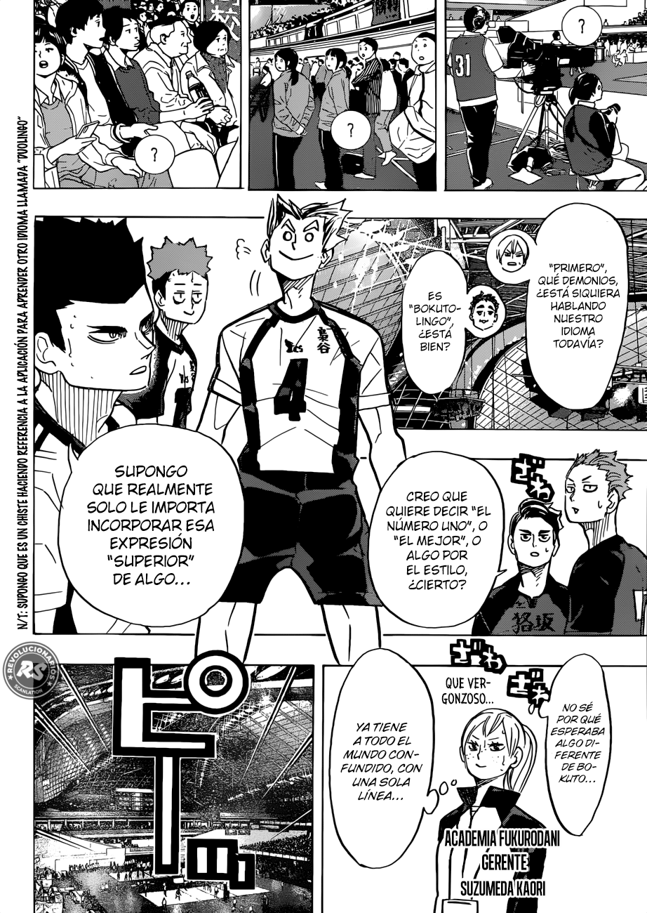 Read Haikyuu!! (ES) Manga Online