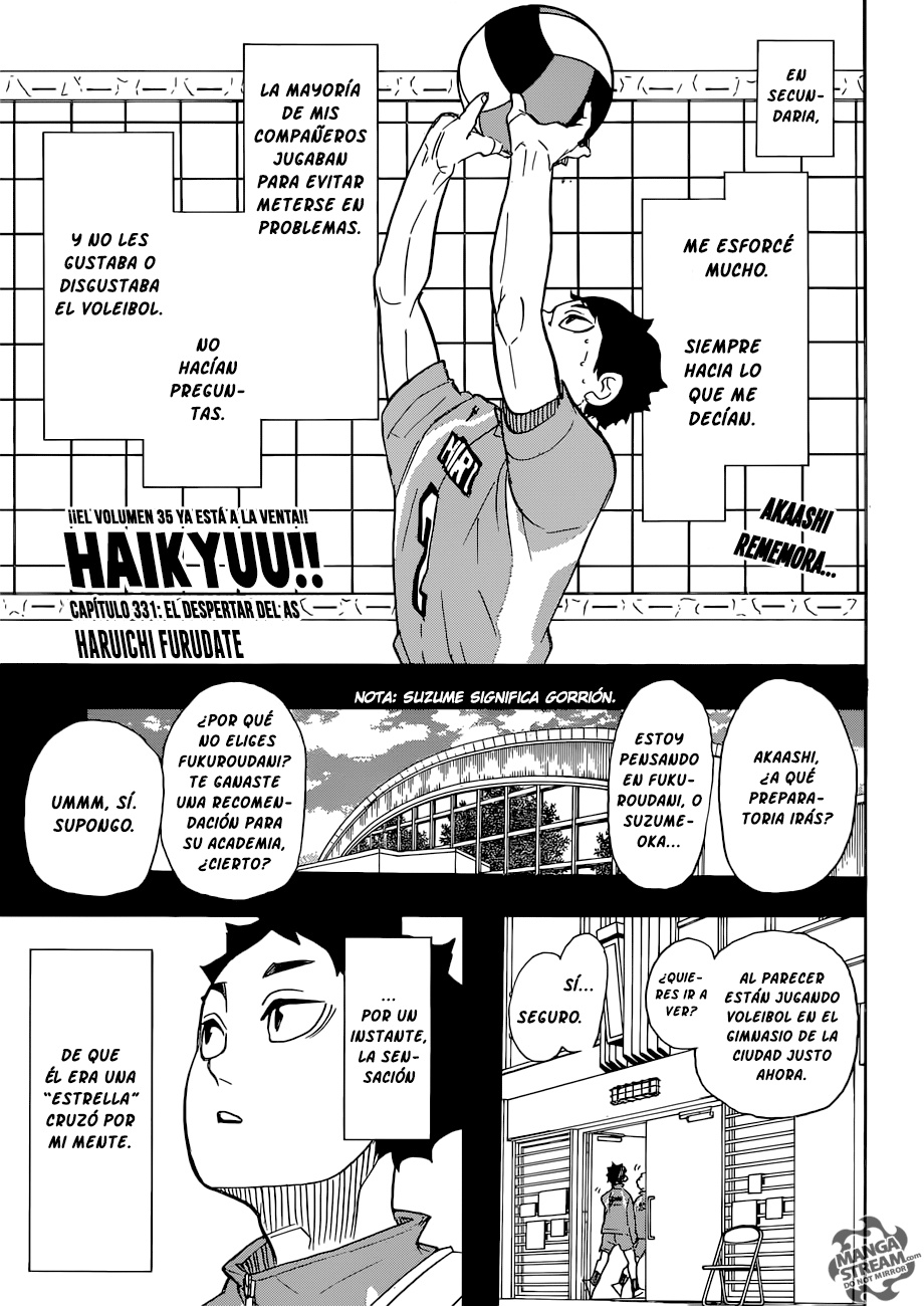 Read Haikyuu!! (ES) Manga Online