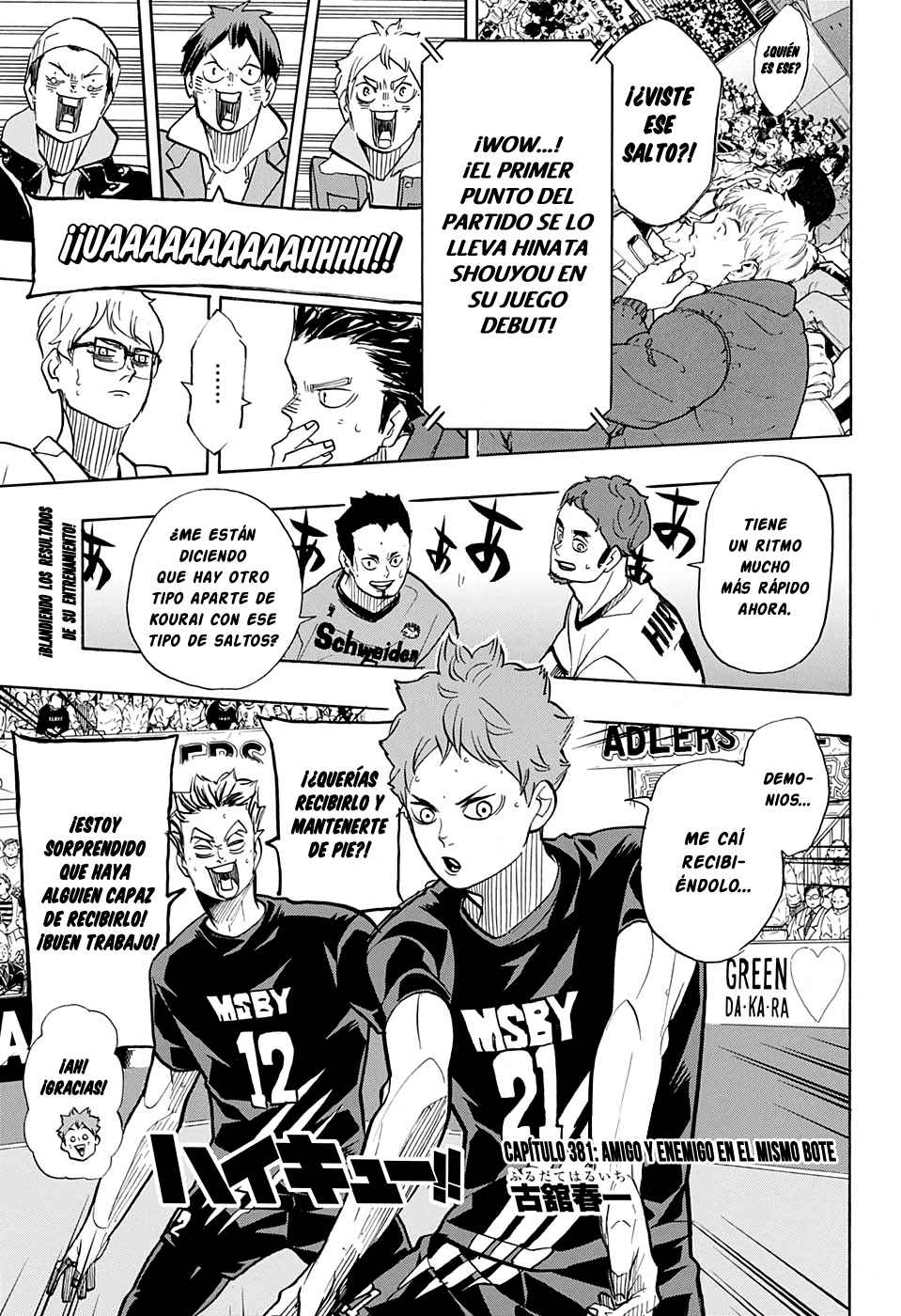 Read Haikyuu!! (ES) Manga Online
