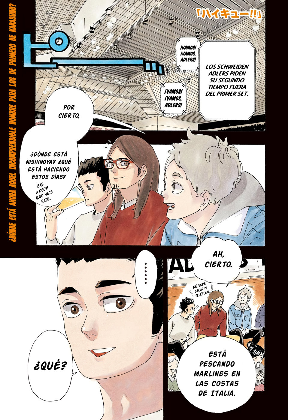 Read Haikyuu!! (ES) Manga Online