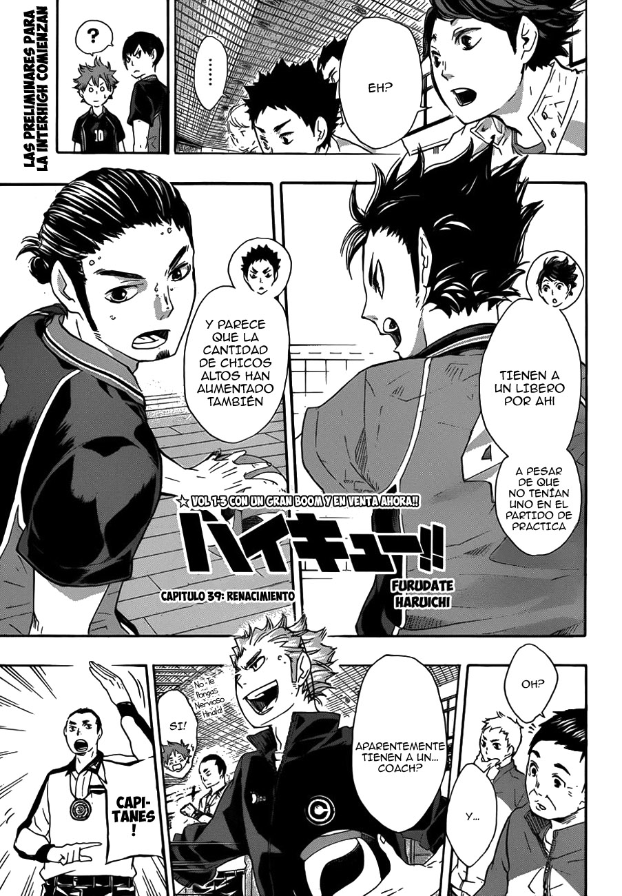 Read Haikyuu!! (ES) Manga Online