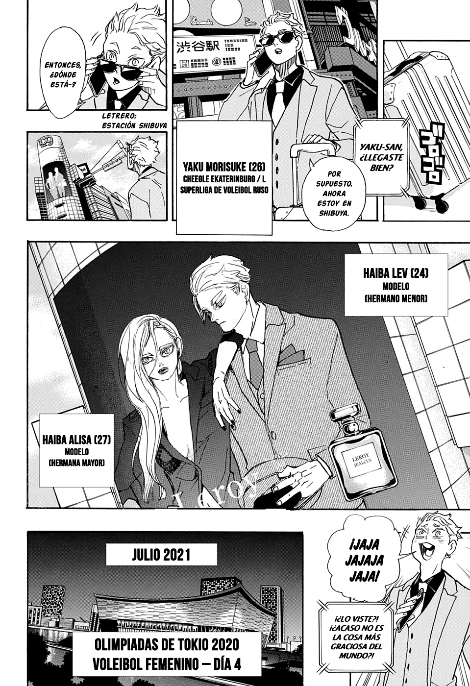 Read Haikyuu!! (ES) Manga Online