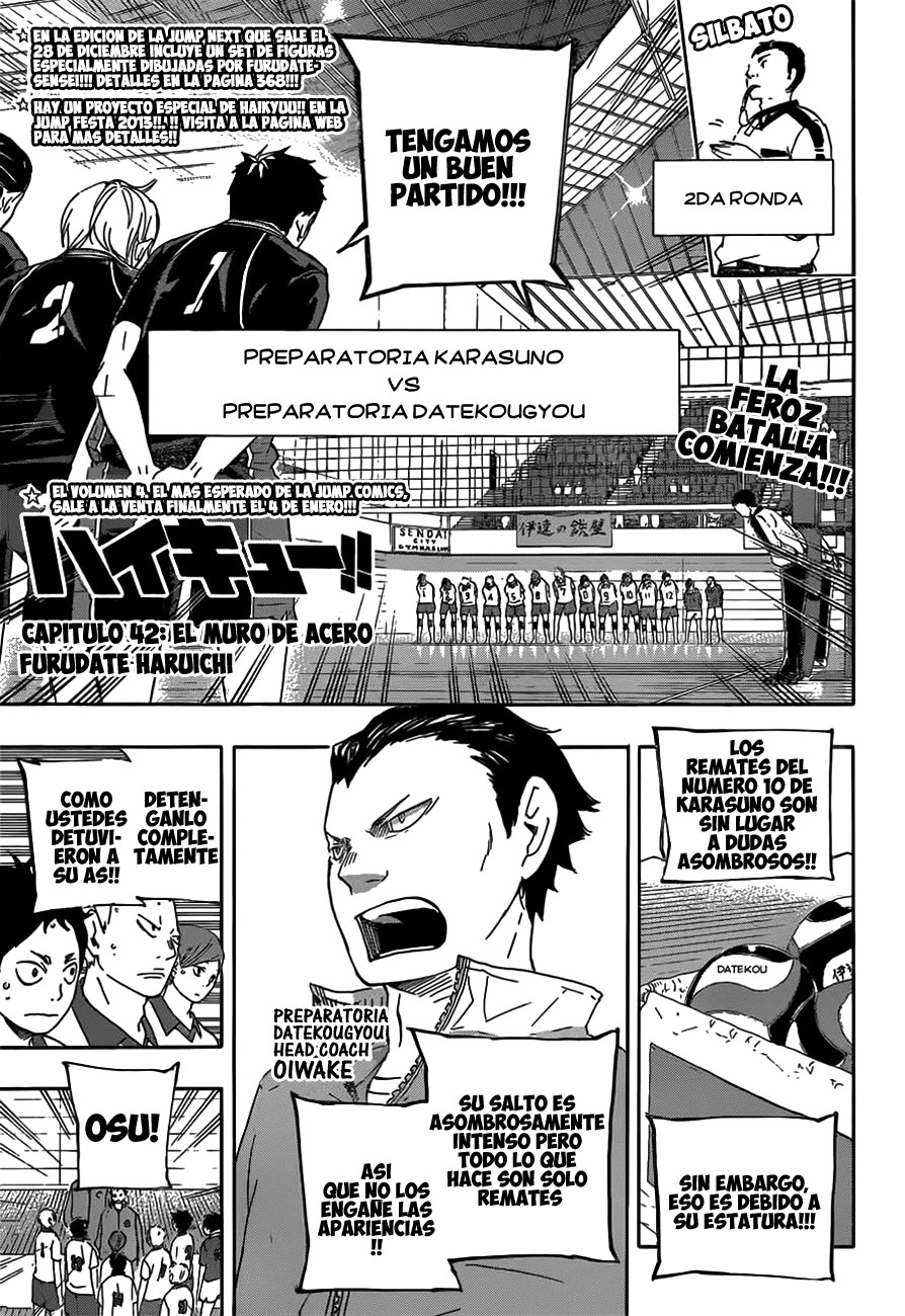 Read Haikyuu!! (ES) Manga Online