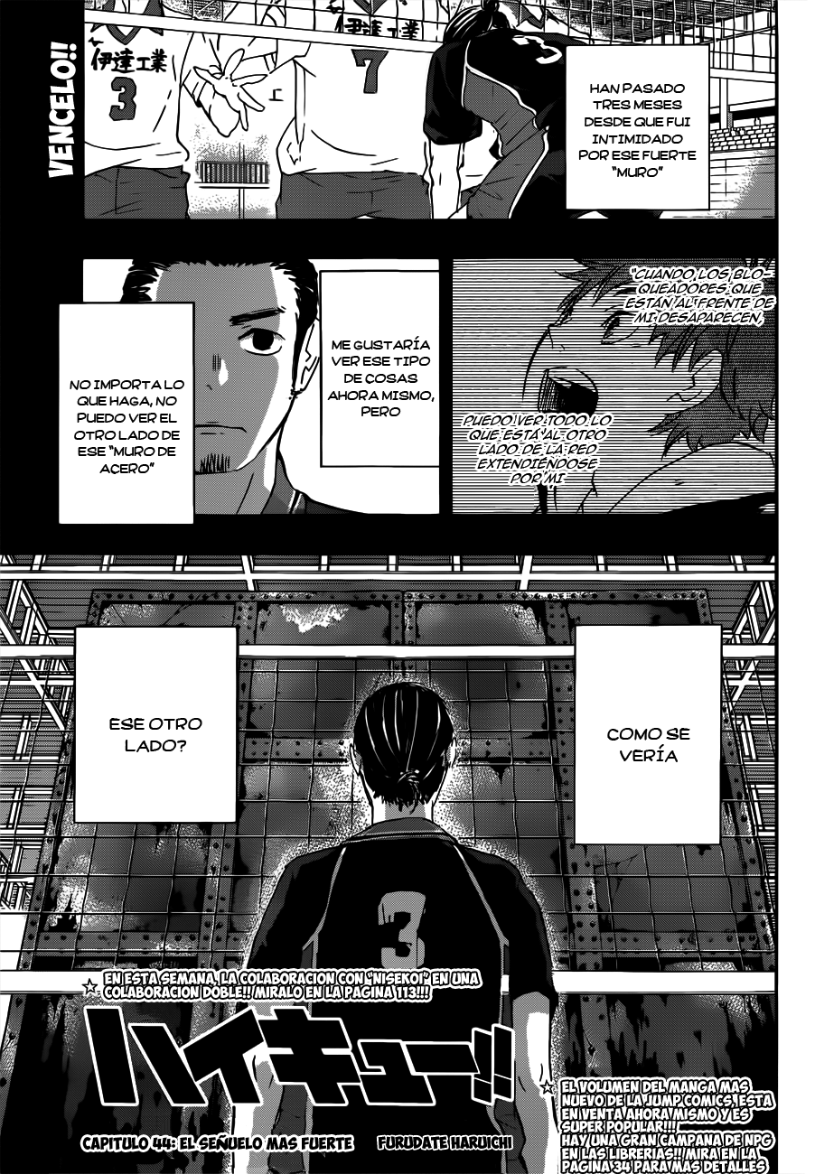 Read Haikyuu!! (ES) Manga Online
