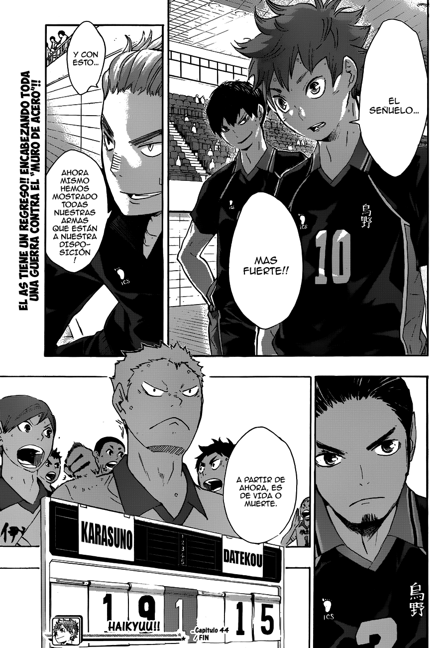 Read Haikyuu!! (ES) Manga Online