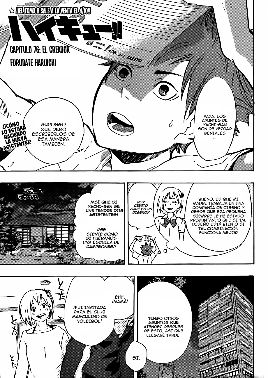 Read Haikyuu!! (ES) Manga Online