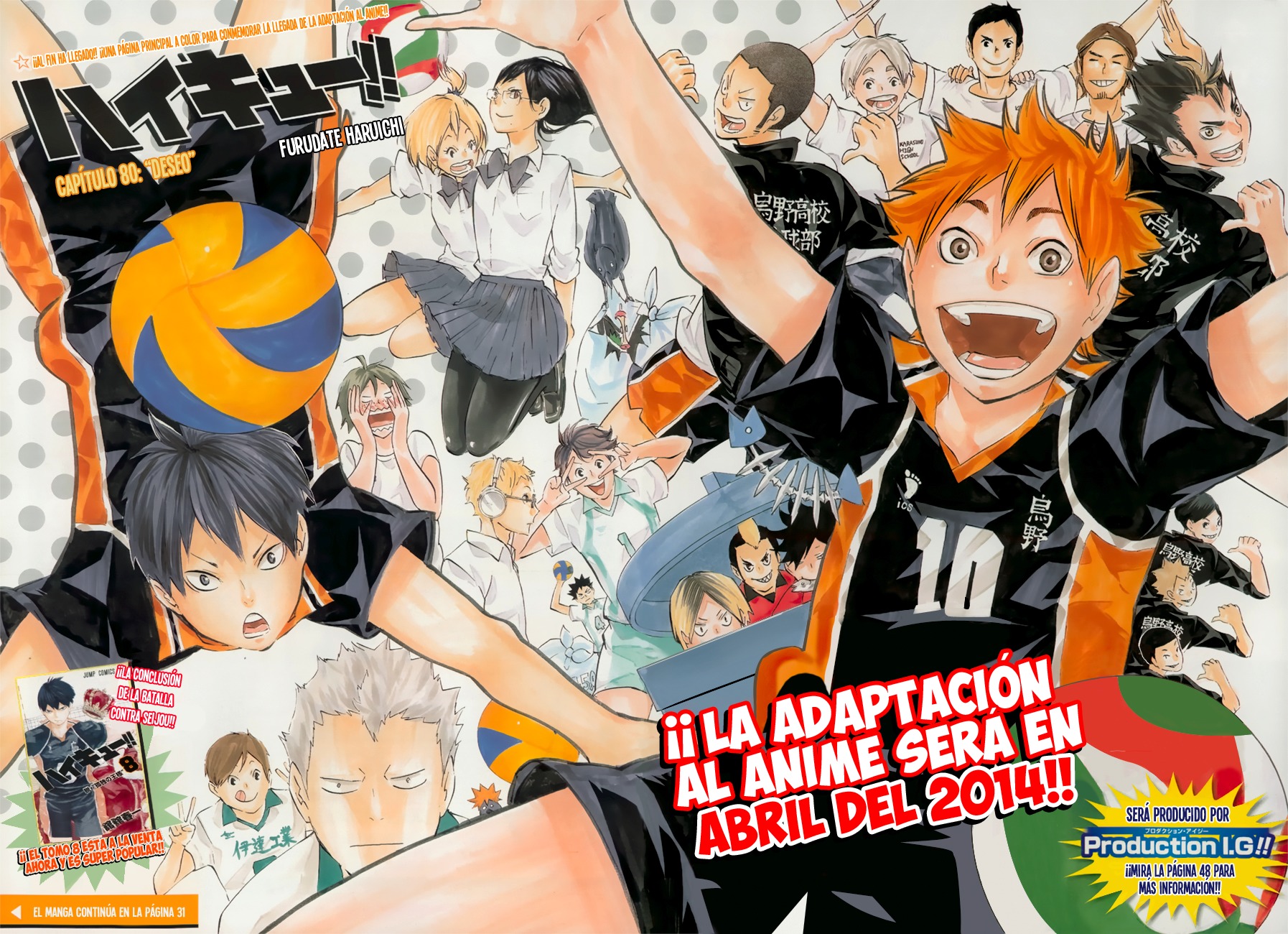 Read Haikyuu!! (ES) Manga Online