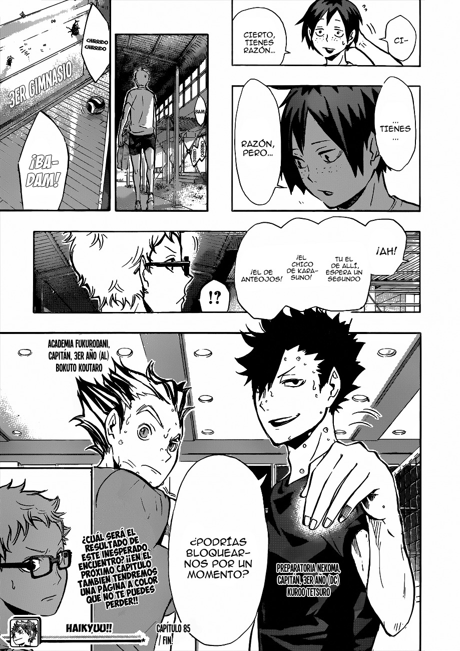 Read Haikyuu!! (ES) Manga Online