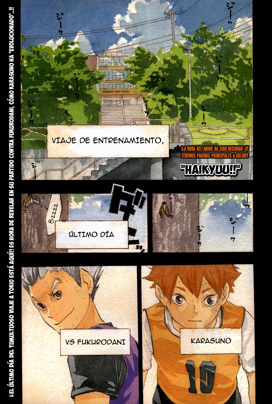 Read Haikyuu!! (ES) Manga Online