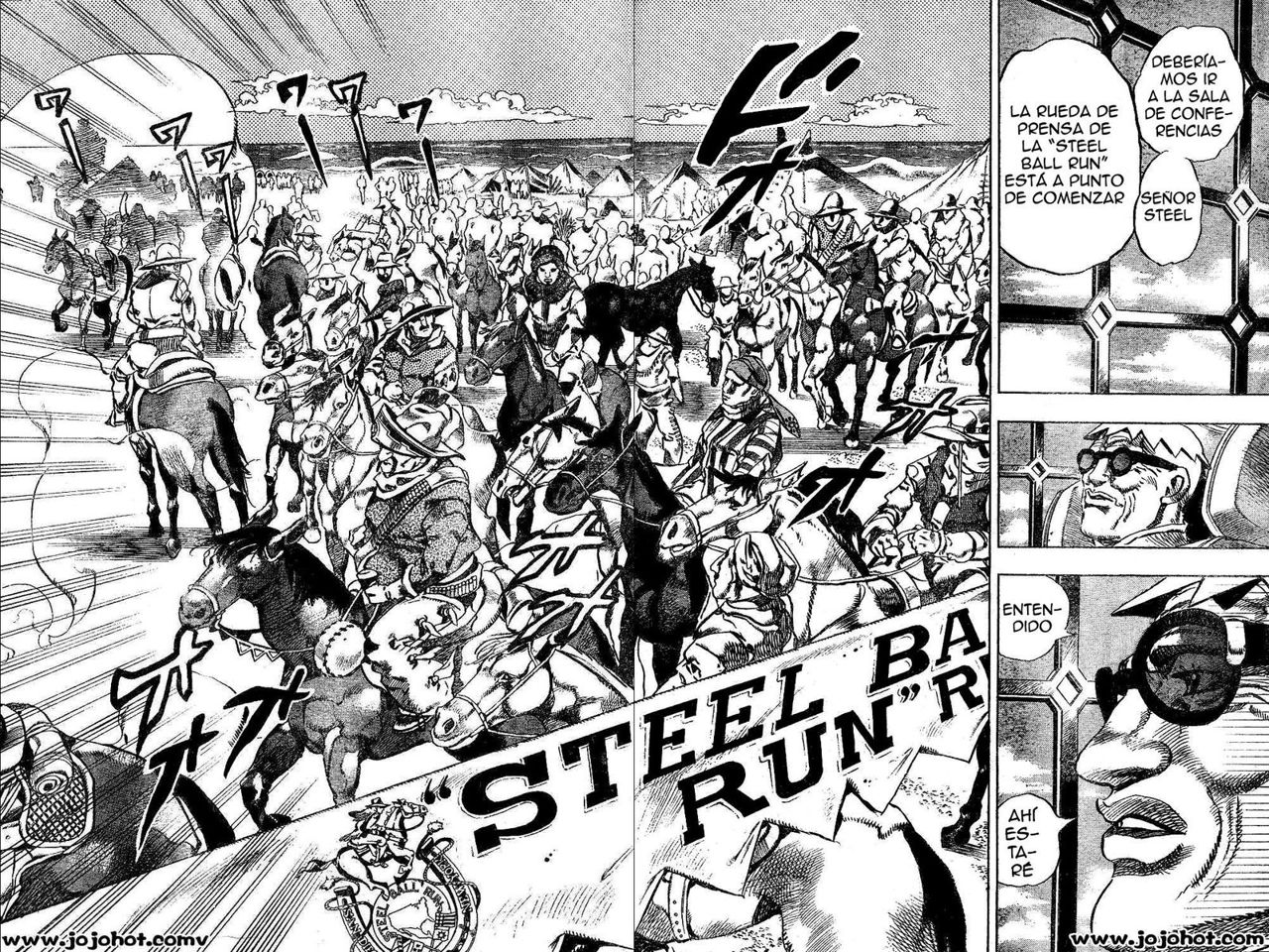 Read JoJo's Bizarre Adventure Parte 7_ Steel Ball Run (ES) Manga Online