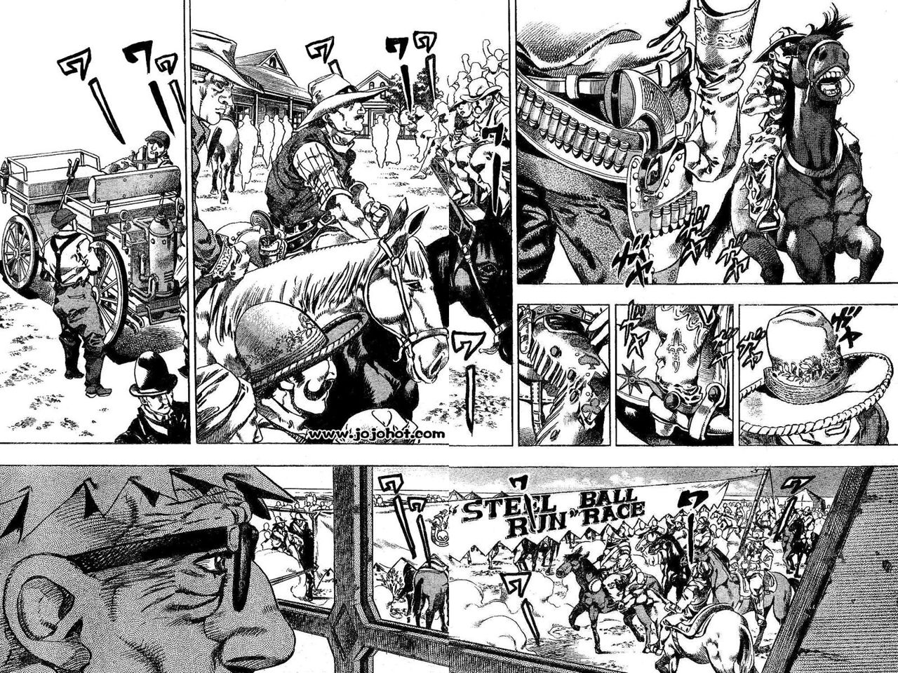 Read JoJo's Bizarre Adventure Parte 7_ Steel Ball Run (ES) Manga Online