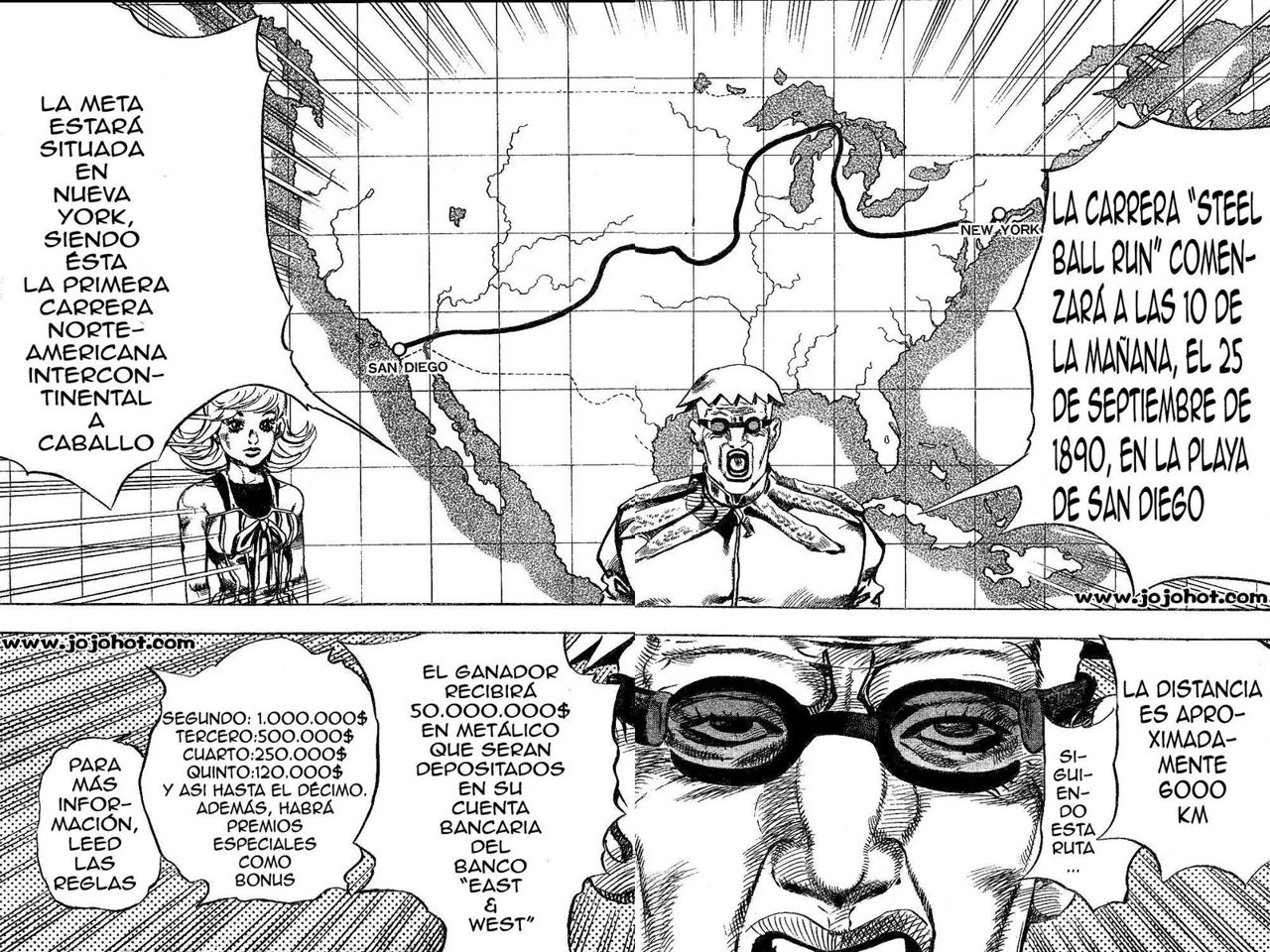 Read JoJo's Bizarre Adventure Parte 7_ Steel Ball Run (ES) Manga Online