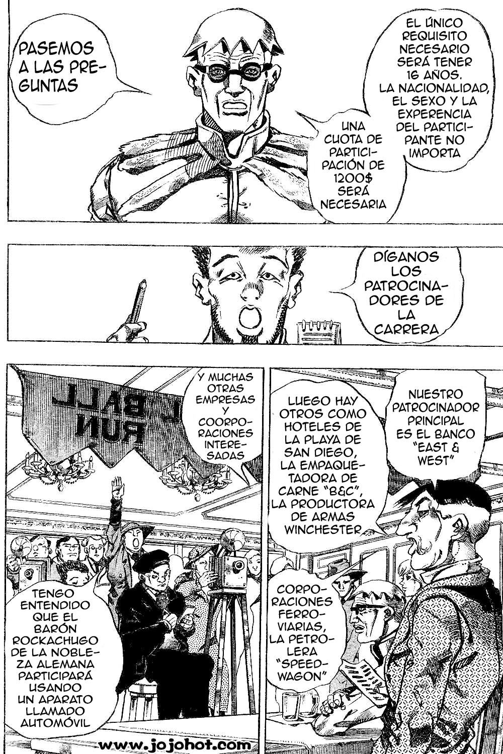 Read JoJo's Bizarre Adventure Parte 7_ Steel Ball Run (ES) Manga Online