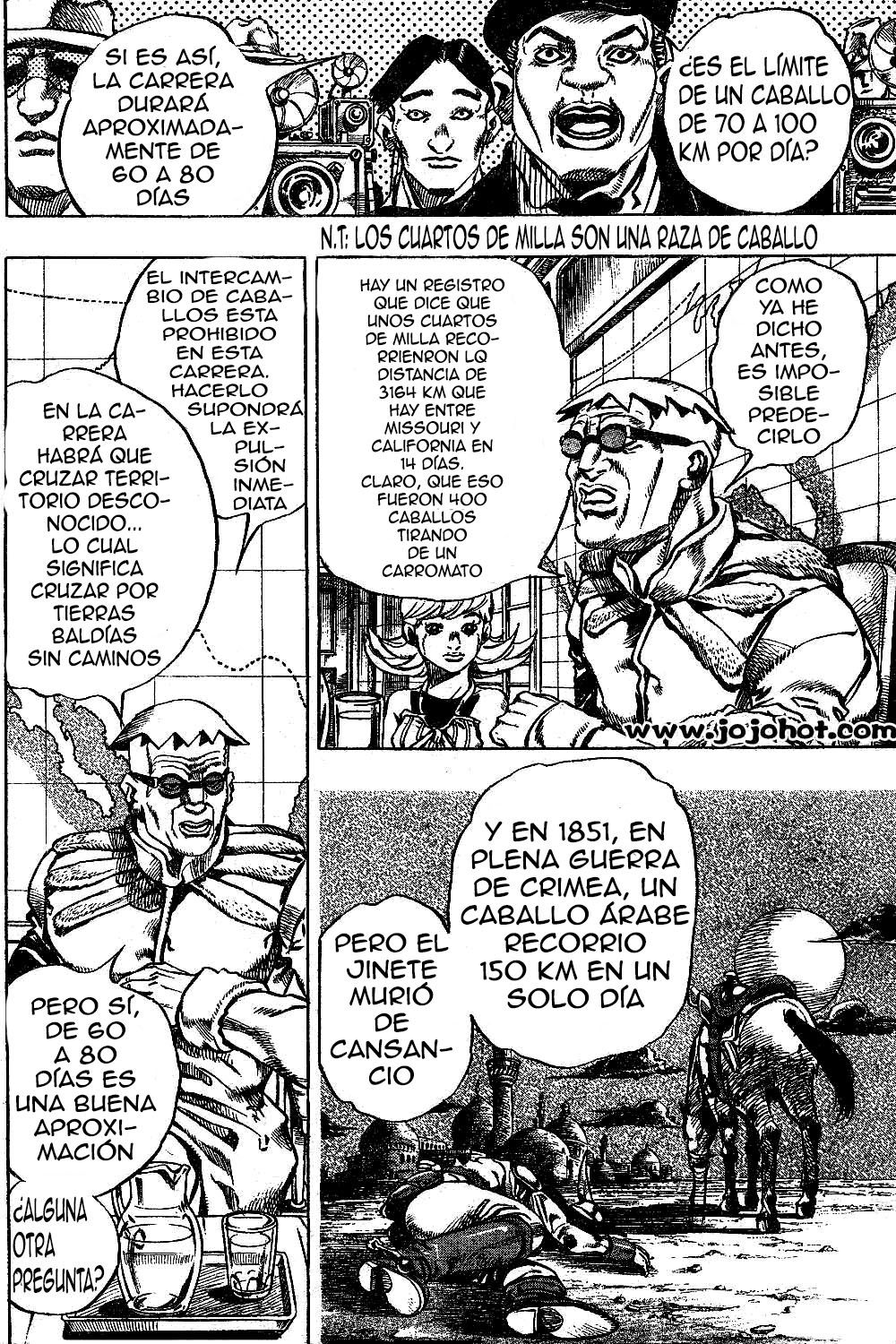 Read JoJo's Bizarre Adventure Parte 7_ Steel Ball Run (ES) Manga Online