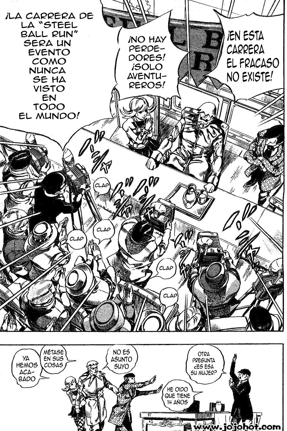 Read JoJo's Bizarre Adventure Parte 7_ Steel Ball Run (ES) Manga Online
