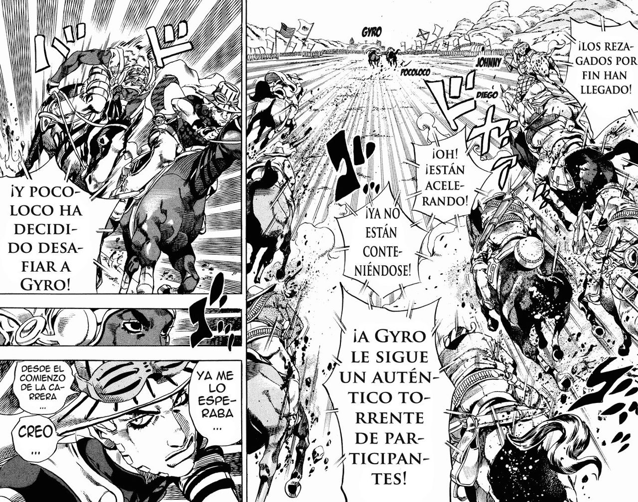 Read JoJo's Bizarre Adventure Parte 7_ Steel Ball Run (ES) Manga Online