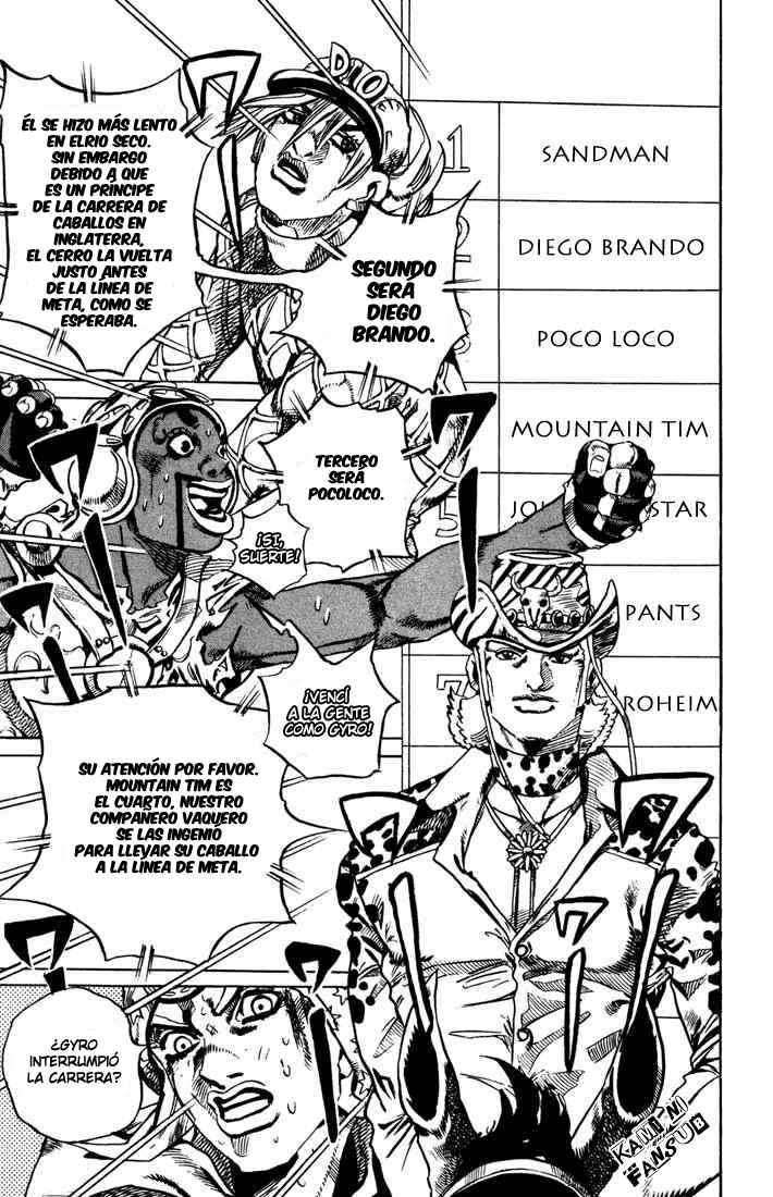 Read JoJo's Bizarre Adventure Parte 7_ Steel Ball Run (ES) Manga Online