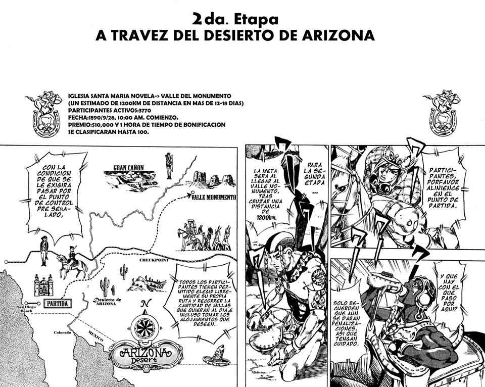 Read JoJo's Bizarre Adventure Parte 7_ Steel Ball Run (ES) Manga Online